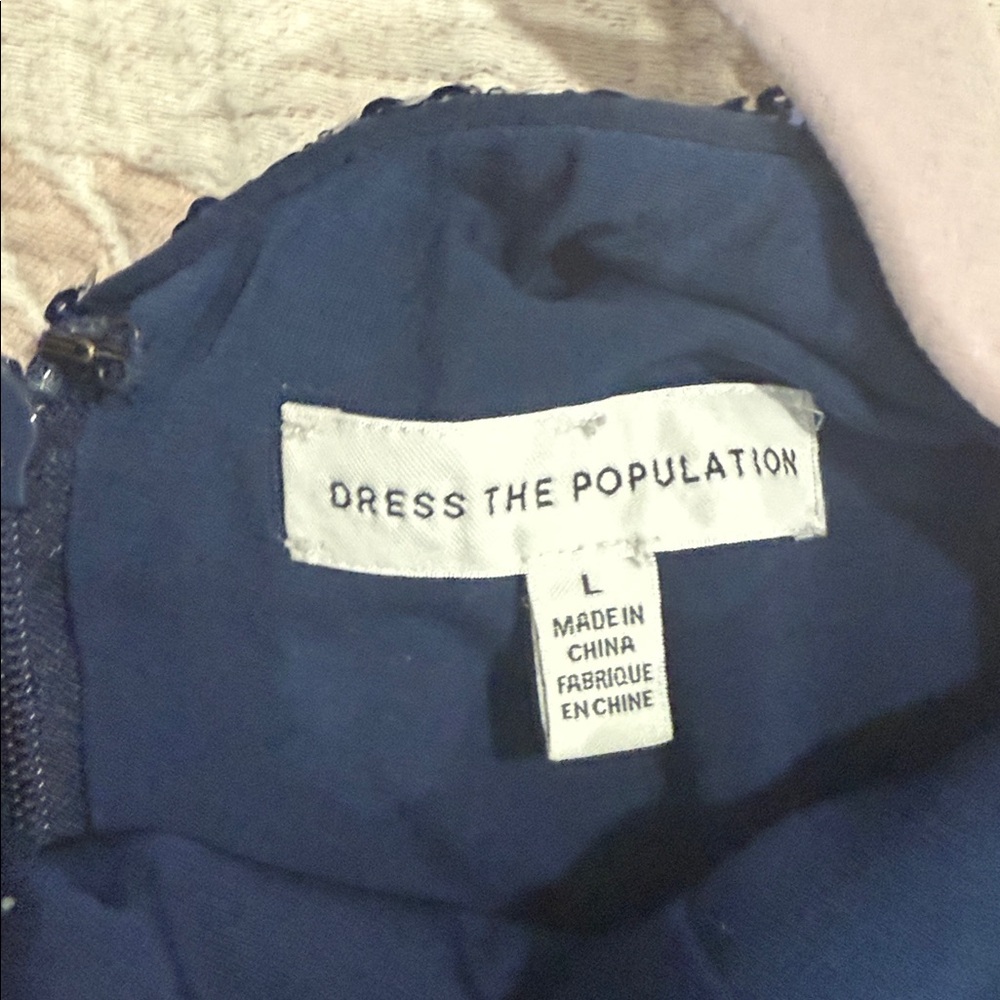 Dress the Population Navy Dress - Picture 2 of 2